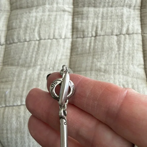 Brighton 3-tone (silver, gold & bronze) Necklace - Picture 4 of 8